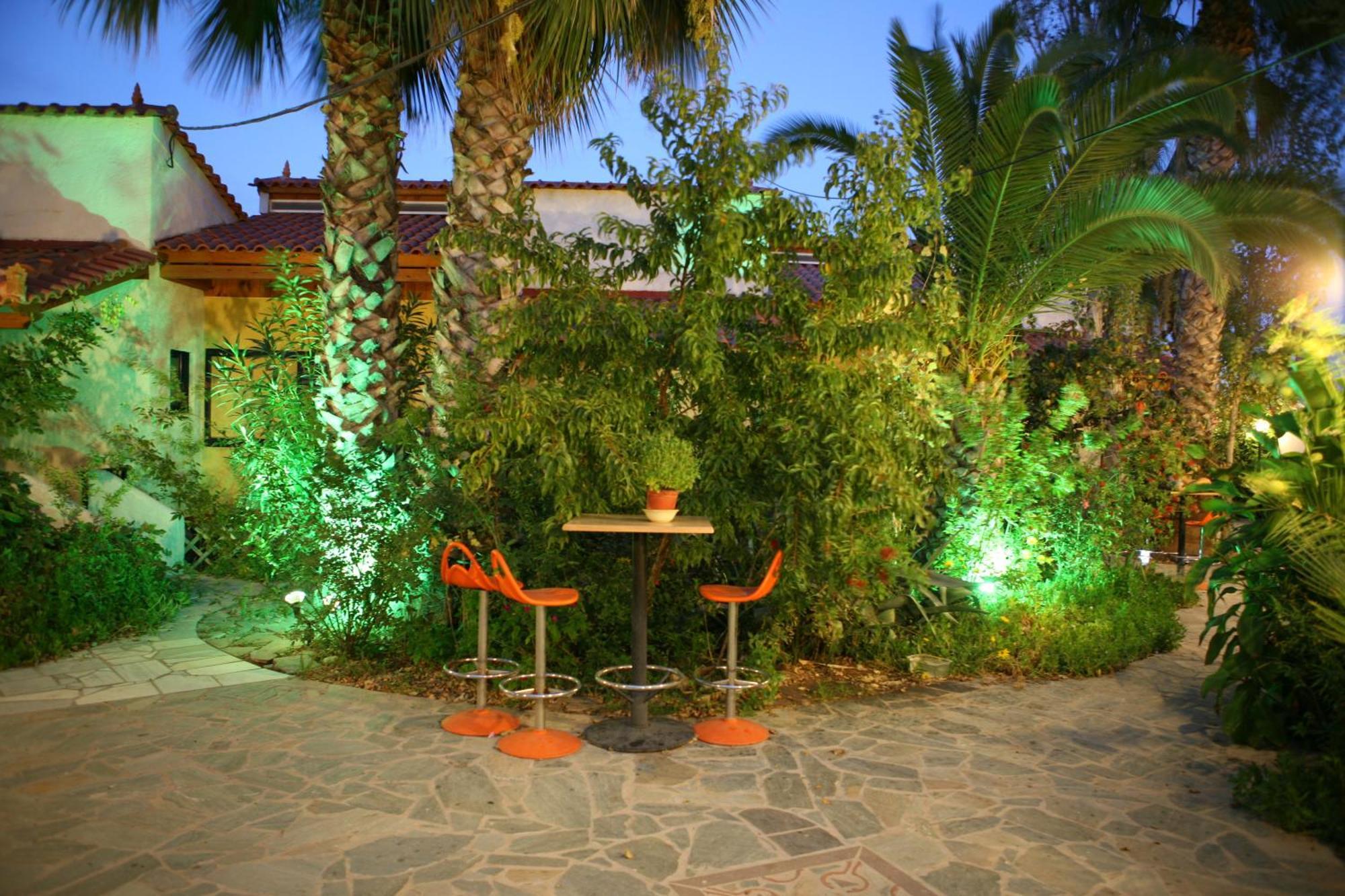 9 Musses Hotel Apartments Skala Mistegnon Екстер'єр фото