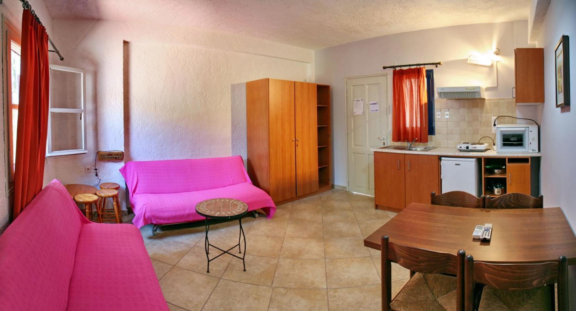 9 Musses Hotel Apartments Skala Mistegnon Номер фото