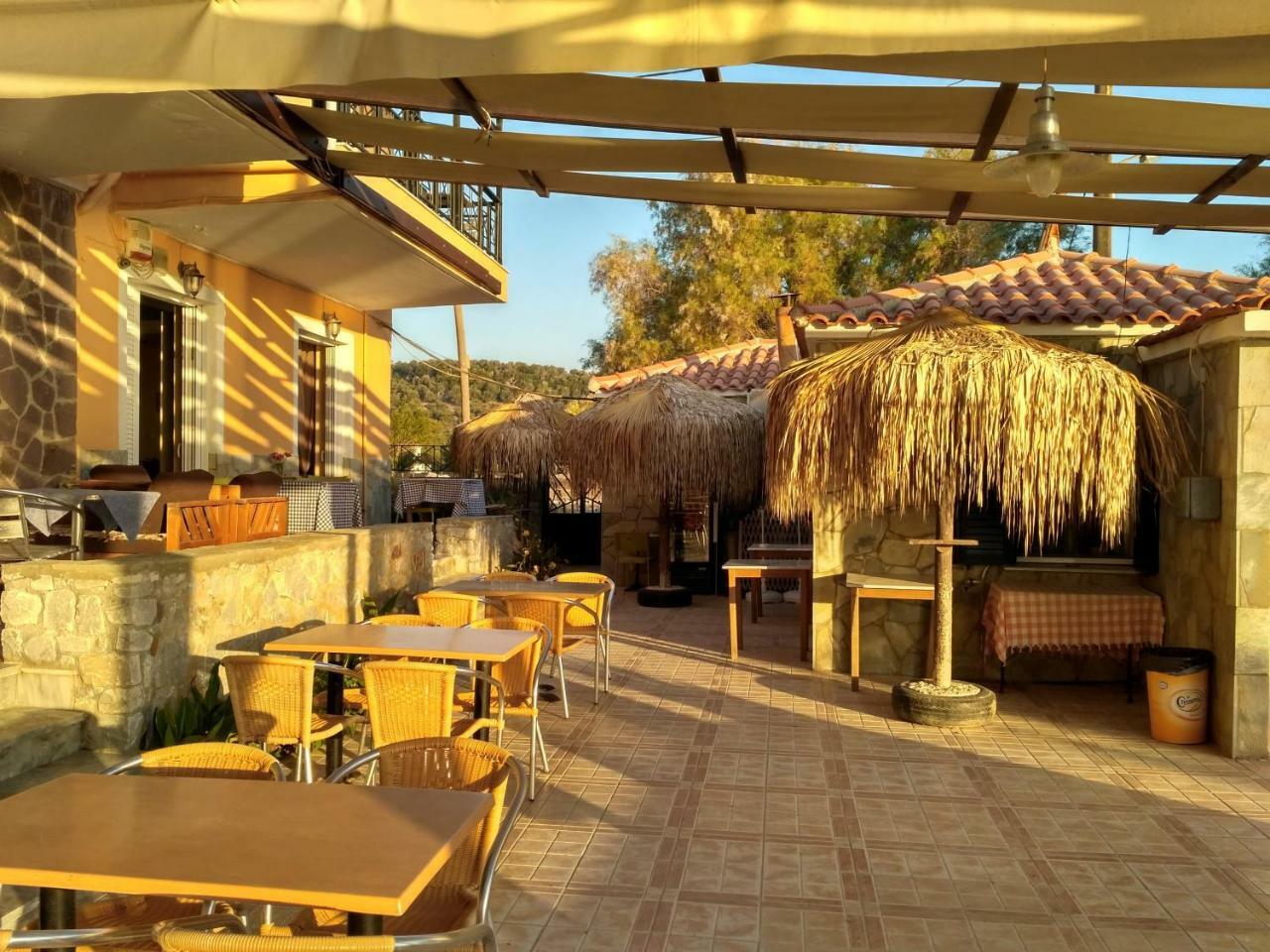 9 Musses Hotel Apartments Skala Mistegnon Екстер'єр фото